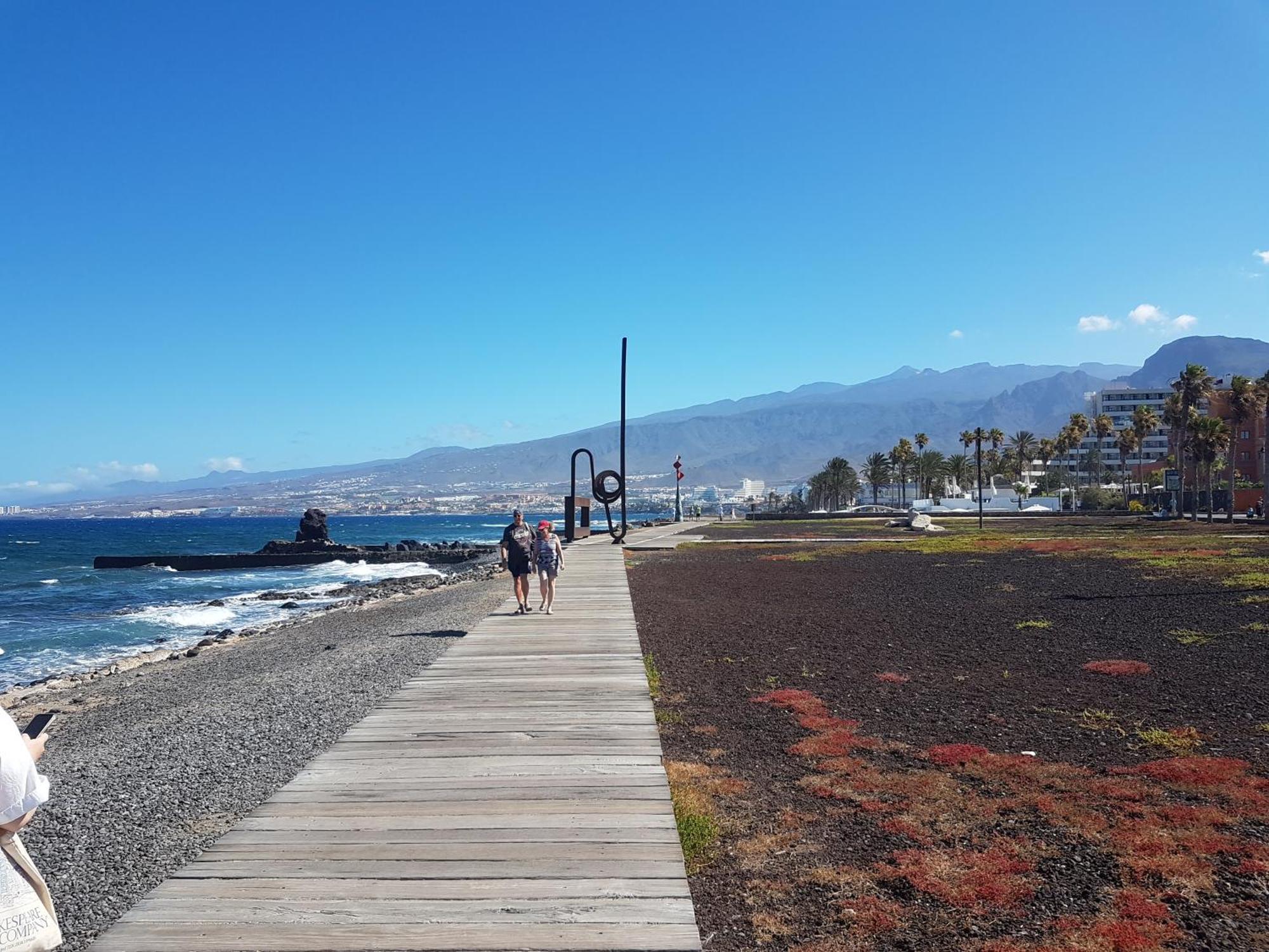 Beach 400Mtr, Top Of Mountain With Spectacular Surround View 200Mtr Los Cristianos  Exterior foto